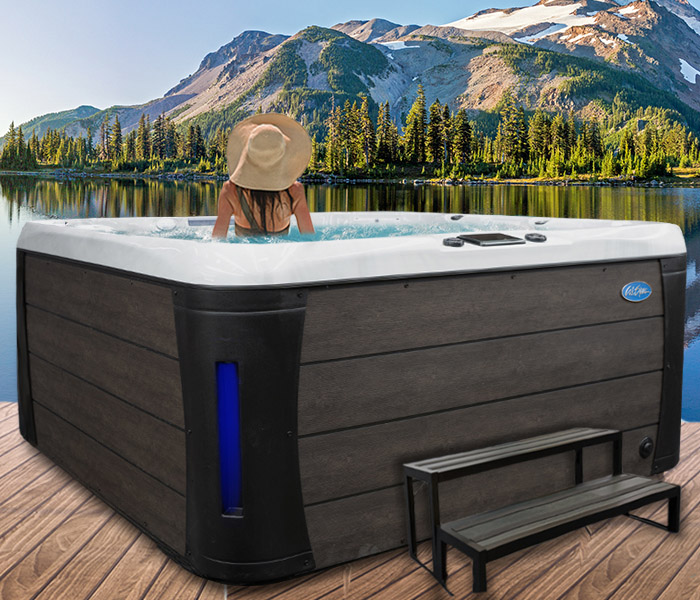 Calspas hot tub being used in a family setting - hot tubs spas for sale Doral